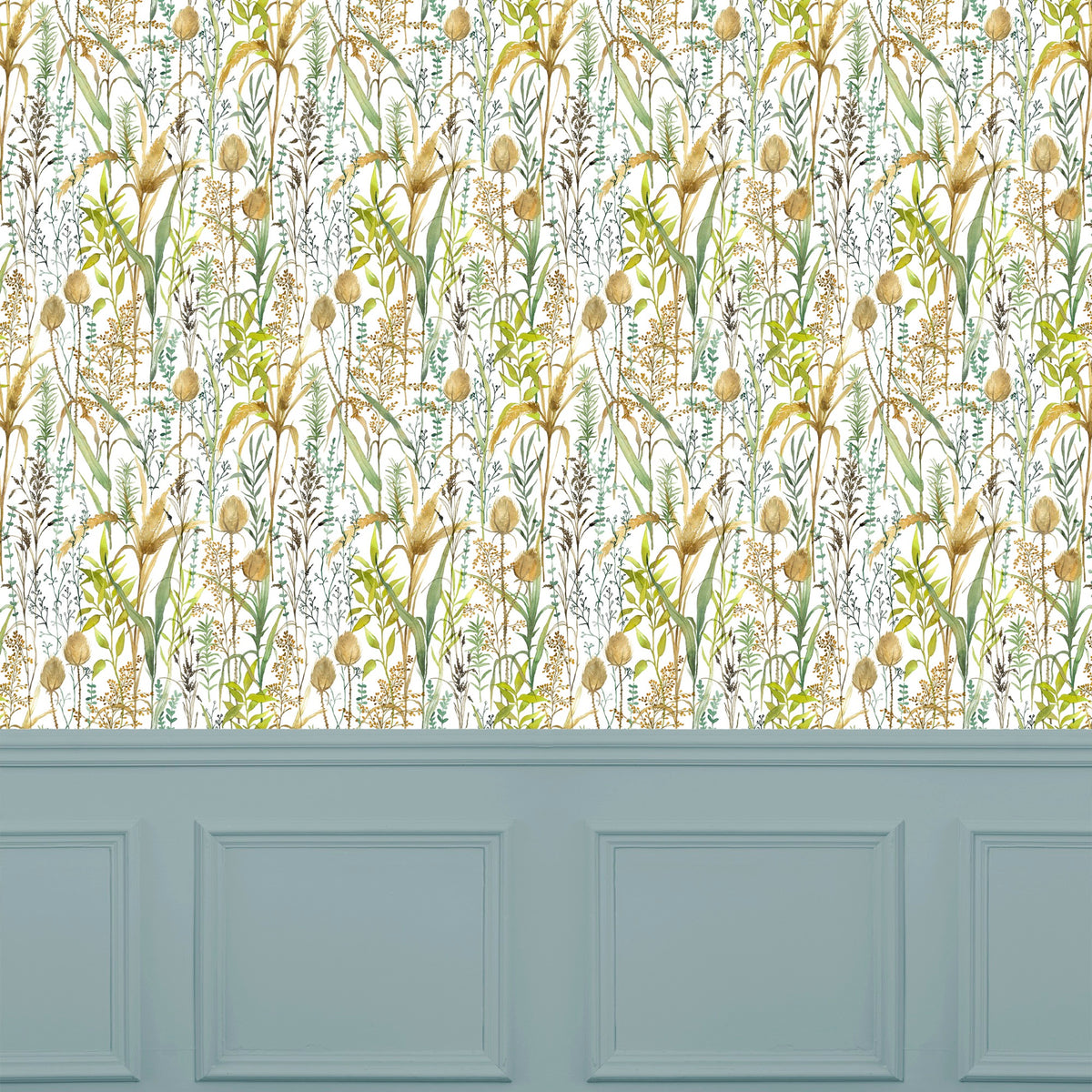 Lydiard Linen Wallpaper by Voyage Maison | LYDIARD/WPO/LIN