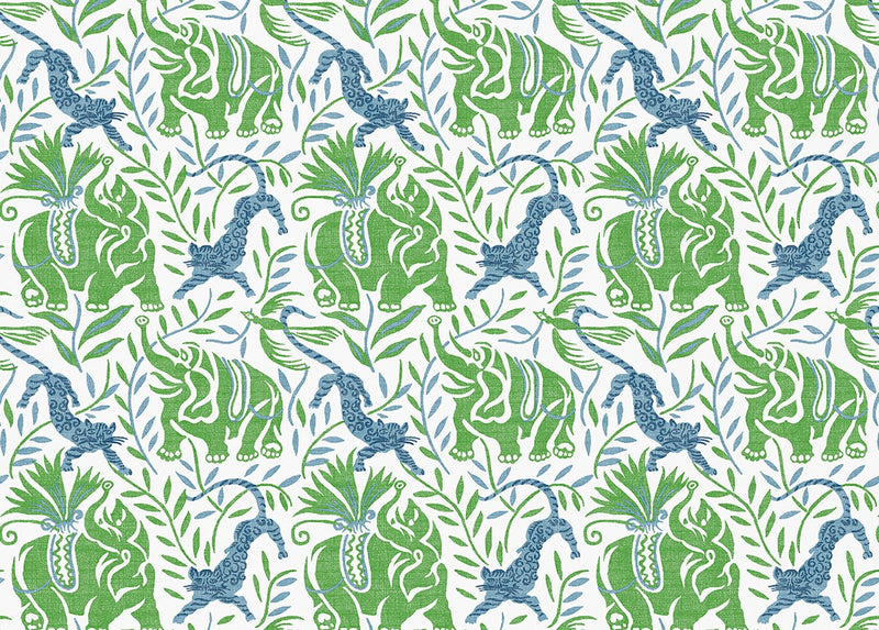 La Jungle Prato Fabric by Christopher Farr Cloth