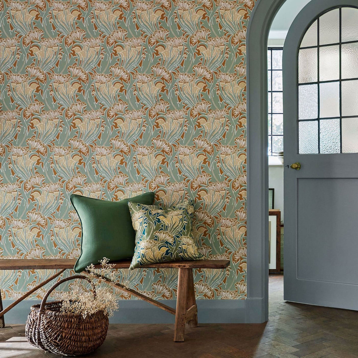Laceflower Bedford Park Wallpaper by Morris & Co