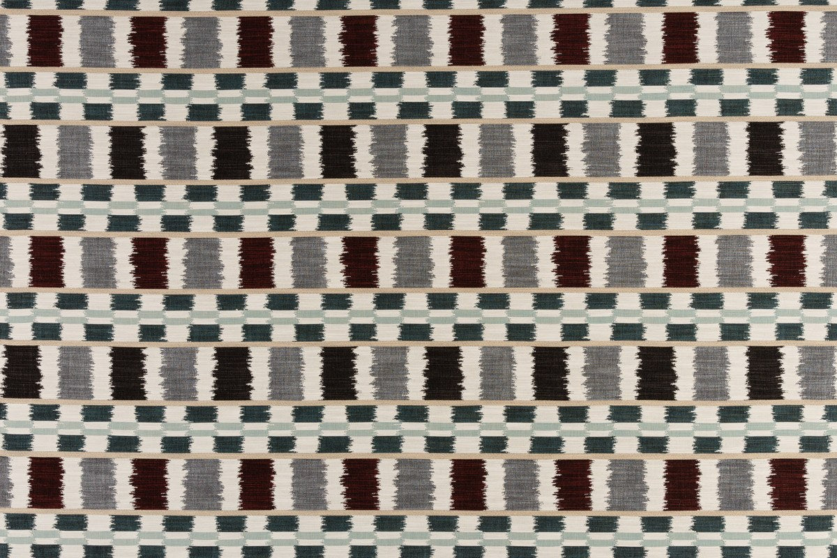 Lapaz Nero Fabric by Christopher Farr Cloth