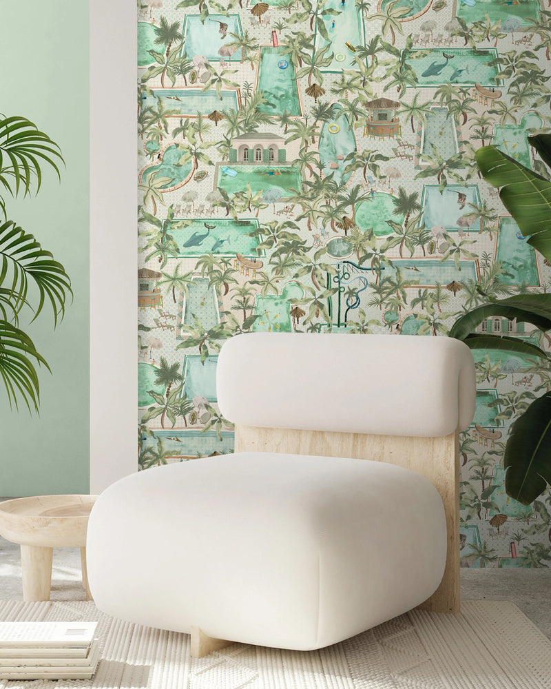 BMPP004/06A Lido Wallpaper by Brand McKenzie