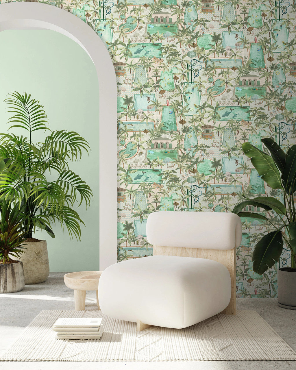 BMPP004/06A Lido Wallpaper by Brand McKenzie