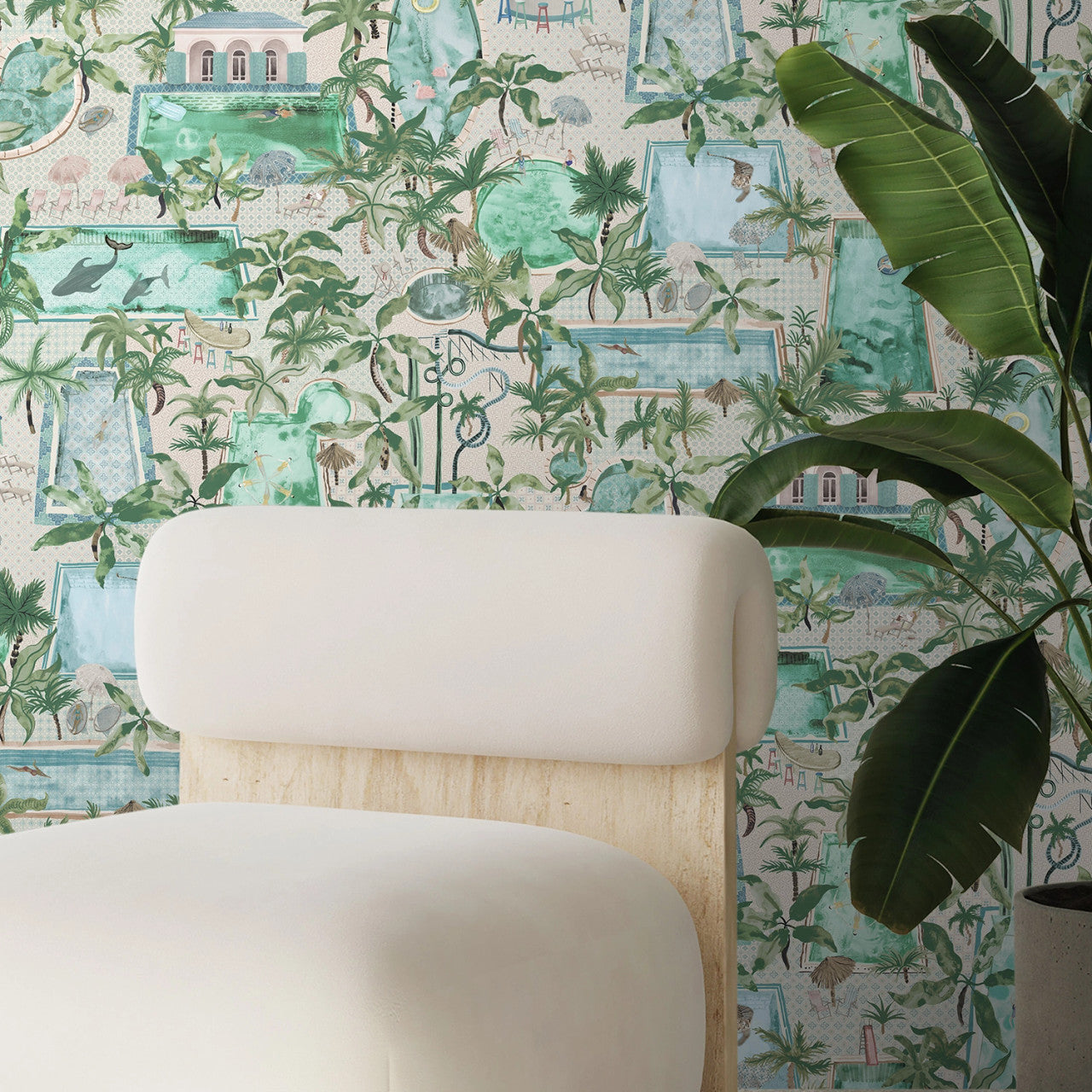 BMPP004/06B Lido Wallpaper by Brand McKenzie
