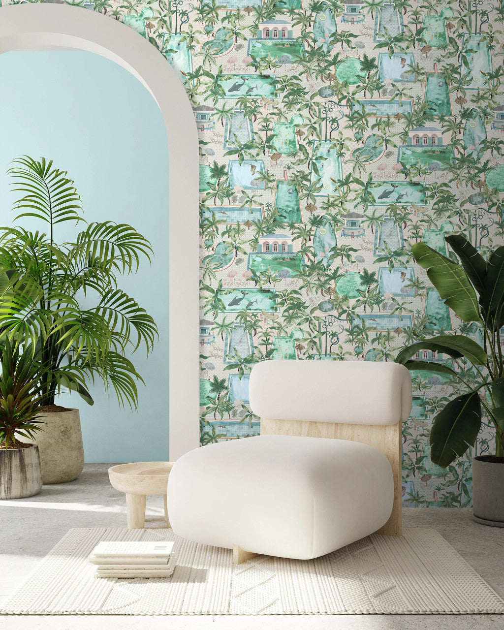 BMPP004/06B Lido Wallpaper by Brand McKenzie