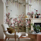 Wisteria Bloom Heather V&A Decorative Papers III Mural by 1838 Wallcoverings
