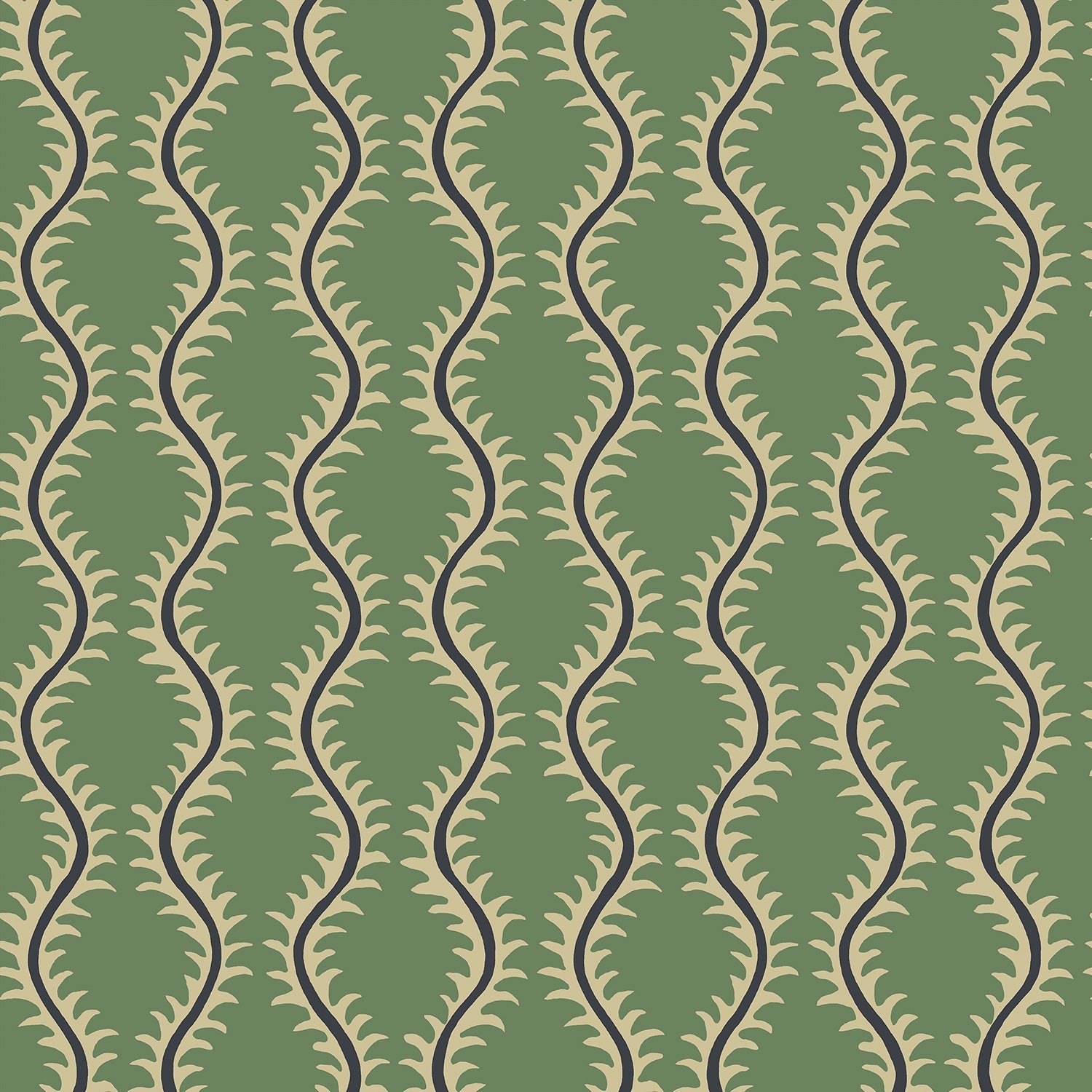 LW096/001 Helter Skelter Sage Wallpaper by Linwood