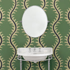 LW096/001 Helter Skelter Sage Wallpaper by Linwood