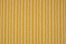 Little Weed Lemon fabric by Christopher Farr Cloth