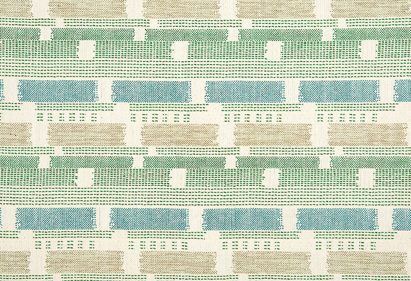Loom Weave Green fabric by Christopher Farr Cloth