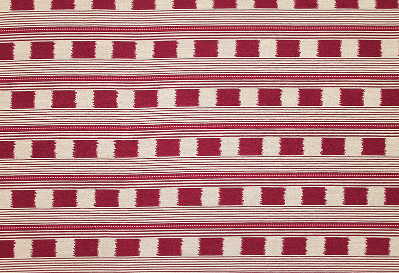 Lost and Found Ruby fabric by Christopher Farr Cloth