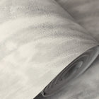 M1860 Ember Abstract Fur Grey Metallic Wallpaper by Crown