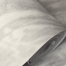 M1860 Ember Abstract Fur Grey Metallic Wallpaper by Crown