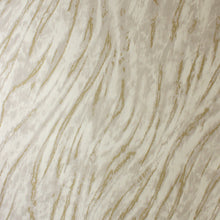 M1861 Ember Abstract Fur Natural Metallic Wallpaper By Crown