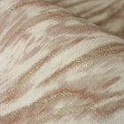 M1862 Ember Abstract Fur Russet Metallic Wallpaper by Crown