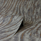 M1863 Ember Abstract Fur Smoke Metallic Wallpaper By Crown