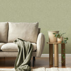 M1867 Harris Texture Green Wallpaper By Crown