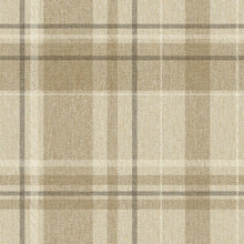 M1868 Harris Check Natural Wallpaper by Crown