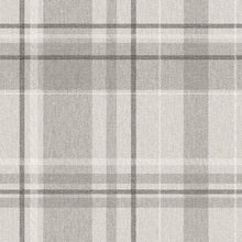 M1871 Harris Check Soft Grey Wallpaper by Crown
