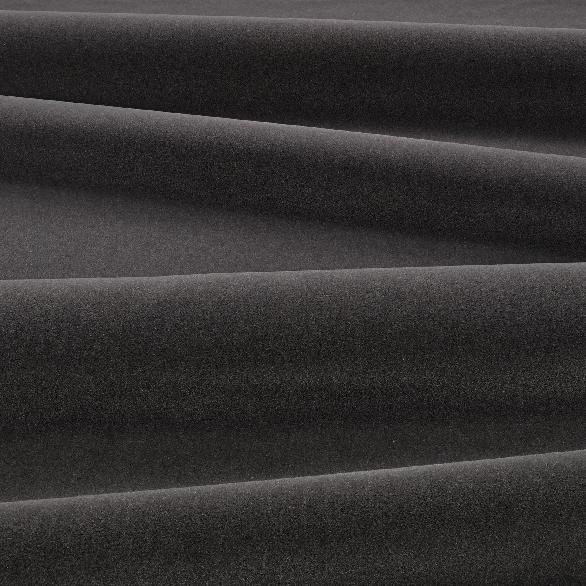 Plush Gunmetal Plush II Fabric by Mark Alexander