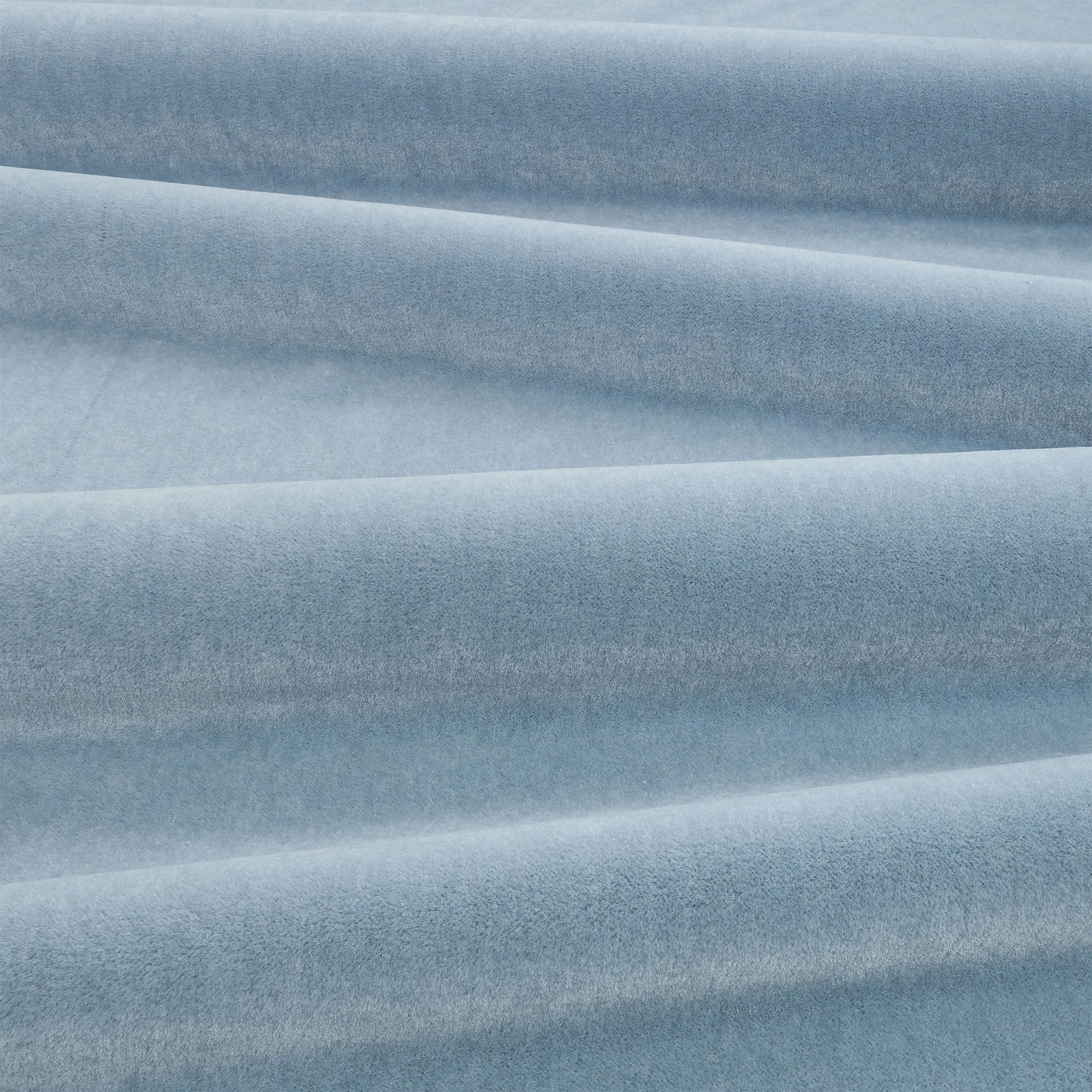 Plush Carbon Blue Plush II Fabric by Mark Alexander