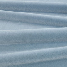Plush Carbon Blue Plush II Fabric by Mark Alexander