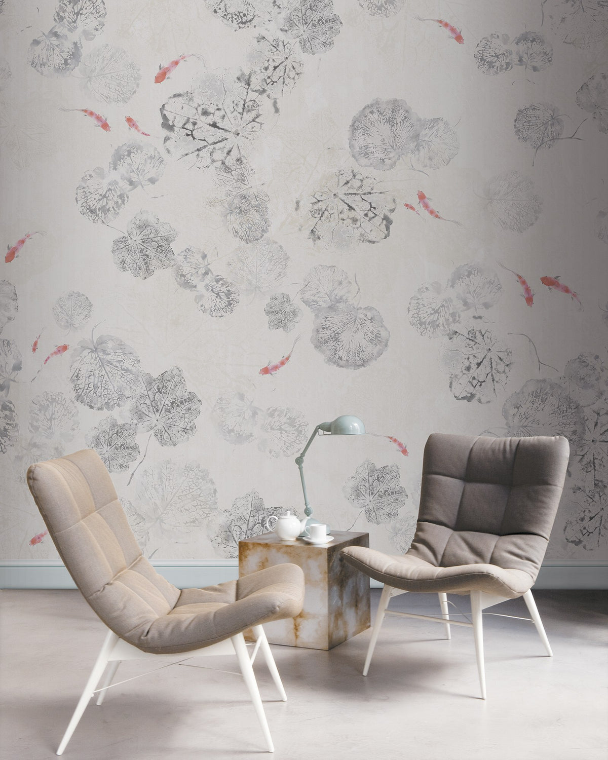M2053-1 Pond Cream Mural by Tres Tintas (326x275cm)
