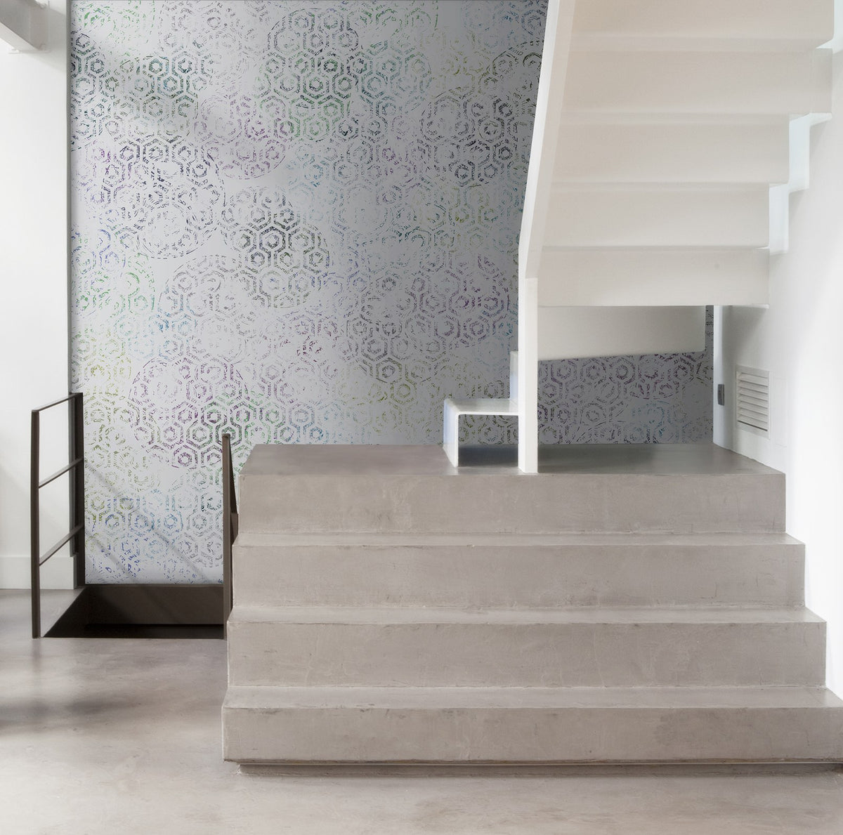 M2054-2 Honeymoon White Mural by Tres Tintas (326x275cm)