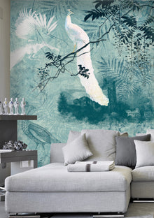 M2210-1 Taraz Teal Mural by Tres Tintas (368x275cm)