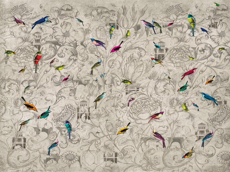 M2214-1 Kathmandu Multicoloured Mural by Tres Tintas (368x275cm)