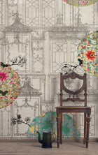 M2215-1 Damasco Multicoloured Mural by Tres Tintas (368x275cm)