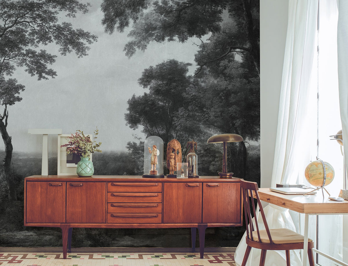 M2600-3 Pago Black & White In & Out Mural by Tres Tintas (340x300cm)