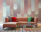 M2910-3 Round Pink Urquiola Mural by Tres Tintas (368x275cm)