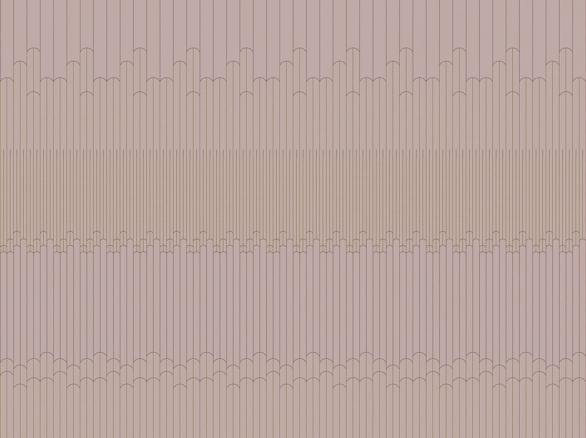 M2912-1 Deco Pink Urquiola Mural by Tres Tintas (368x275cm)