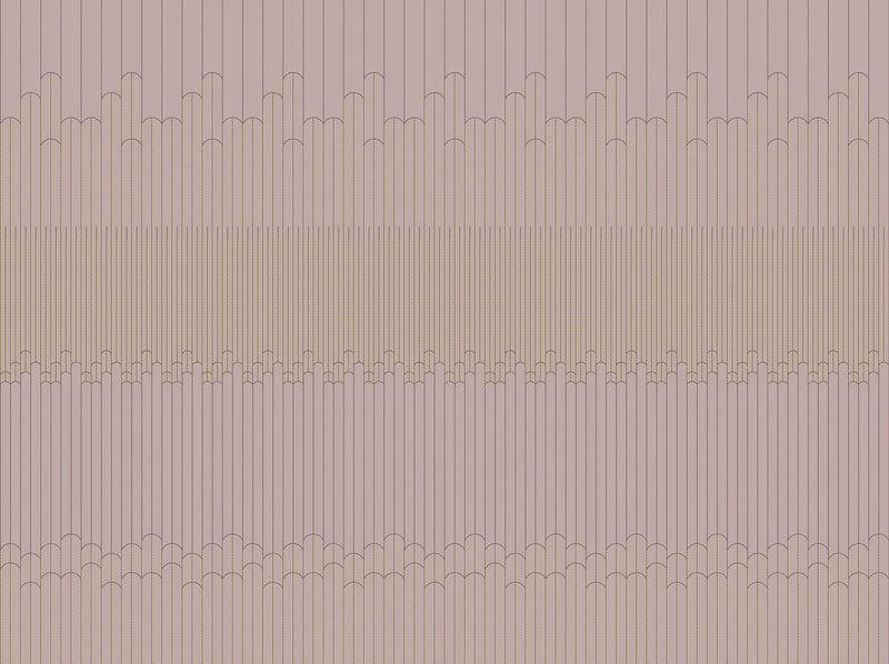 M2912-1 Deco Pink Urquiola Mural by Tres Tintas (368x275cm)