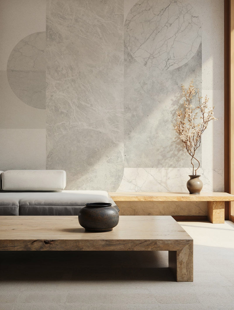 M3001-1 Caliza (M3001-1) Pentimento Mural by Tres Tintas
