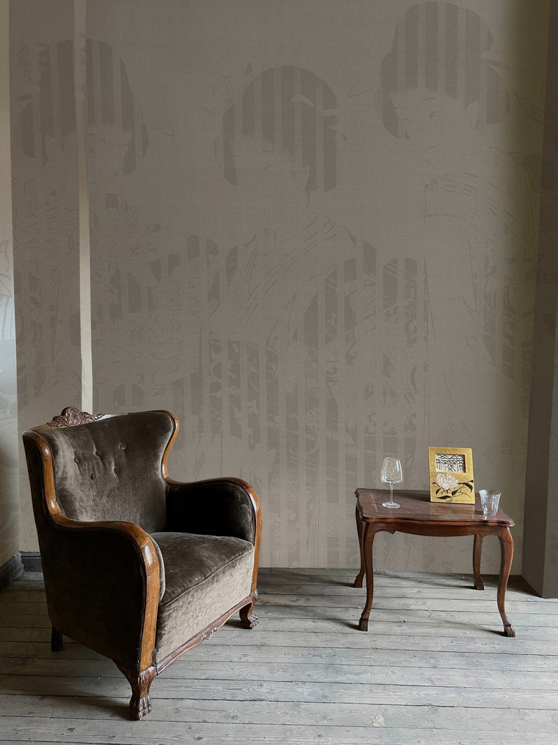 M3004-1 San (M3004-1) Pentimento Mural by Tres Tintas