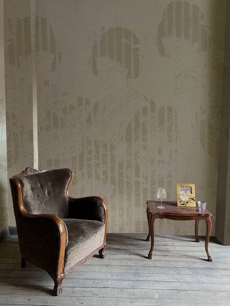 M3004-2 San (M3004-2) Pentimento Mural by Tres Tintas