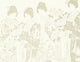 San (M3004-2) Pentimento Mural by Tres Tintas