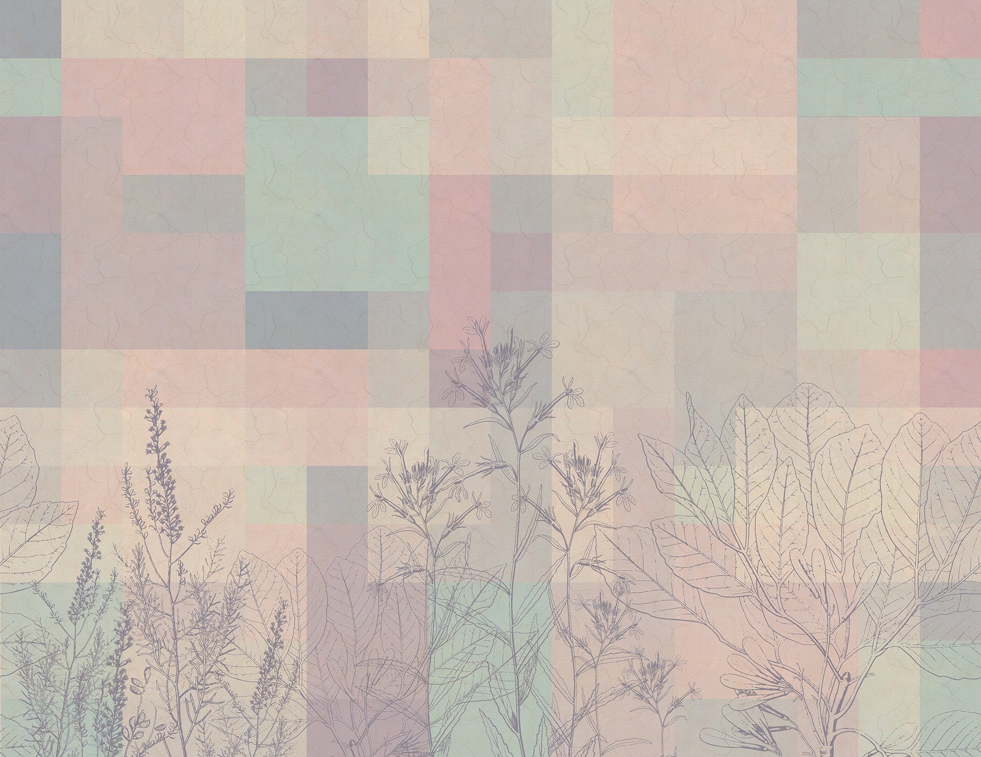 M3018-3 Aurora (M 3018-3) Pentimento Mural by Tres Tintas