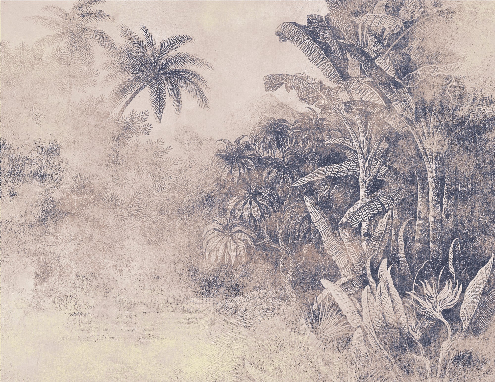 M3022-3 Congo (M 3022-3) Pentimento Mural by Tres Tintas