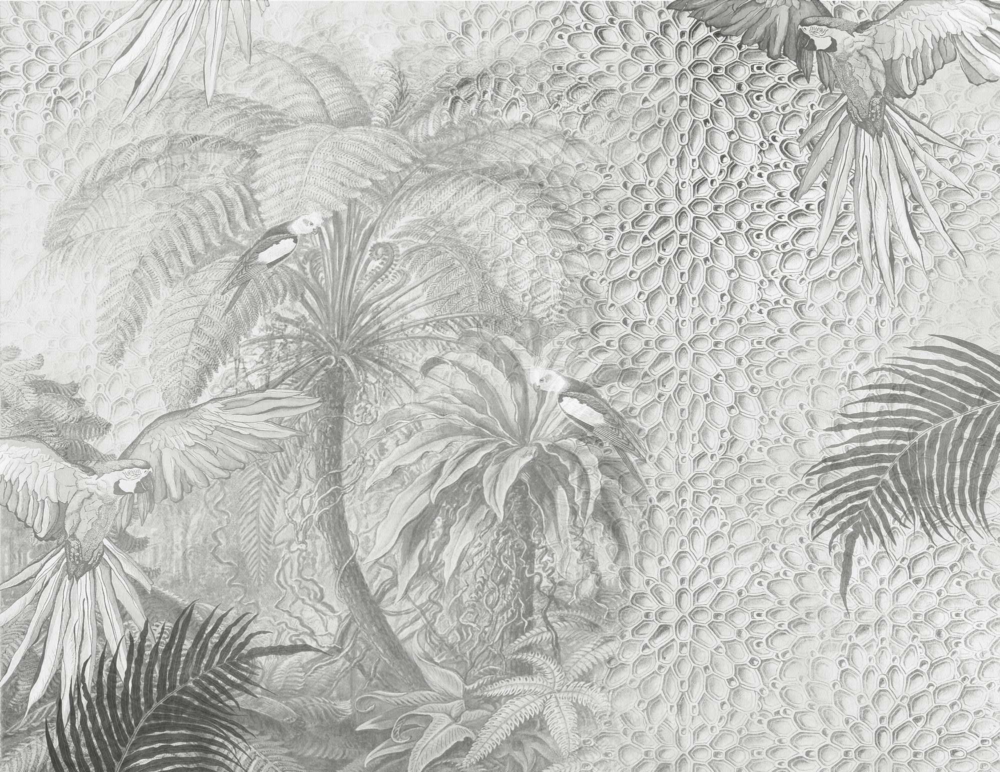 M3025-1 Arara (M 3025-1) Pentimento Mural by Tres Tintas