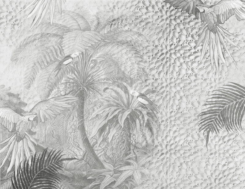 M3025-1 Arara (M3025-1) Pentimento Mural by Tres Tintas