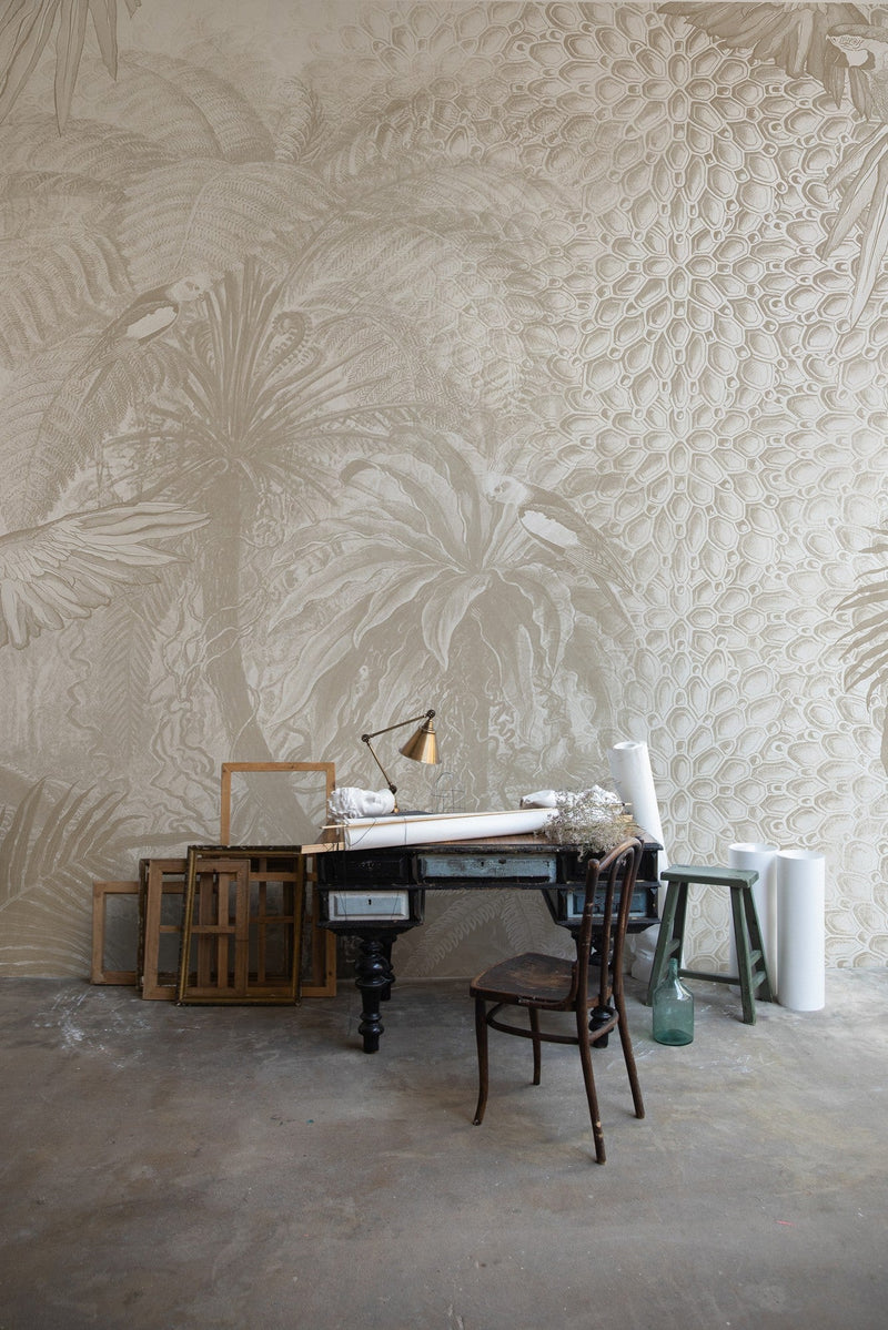 M3025-2 Arara (M3025-2) Pentimento Mural by Tres Tintas