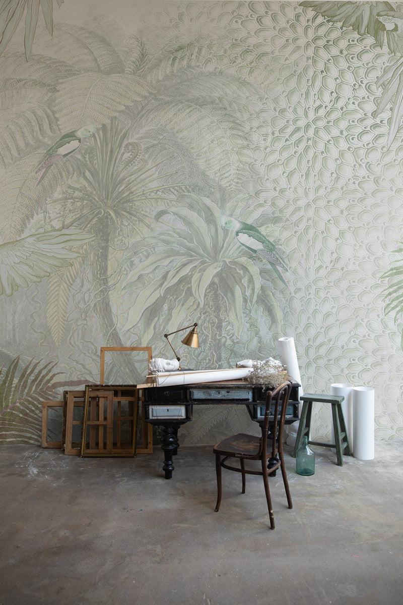 M3025-3 Arara (M3025-3) Pentimento Mural by Tres Tintas