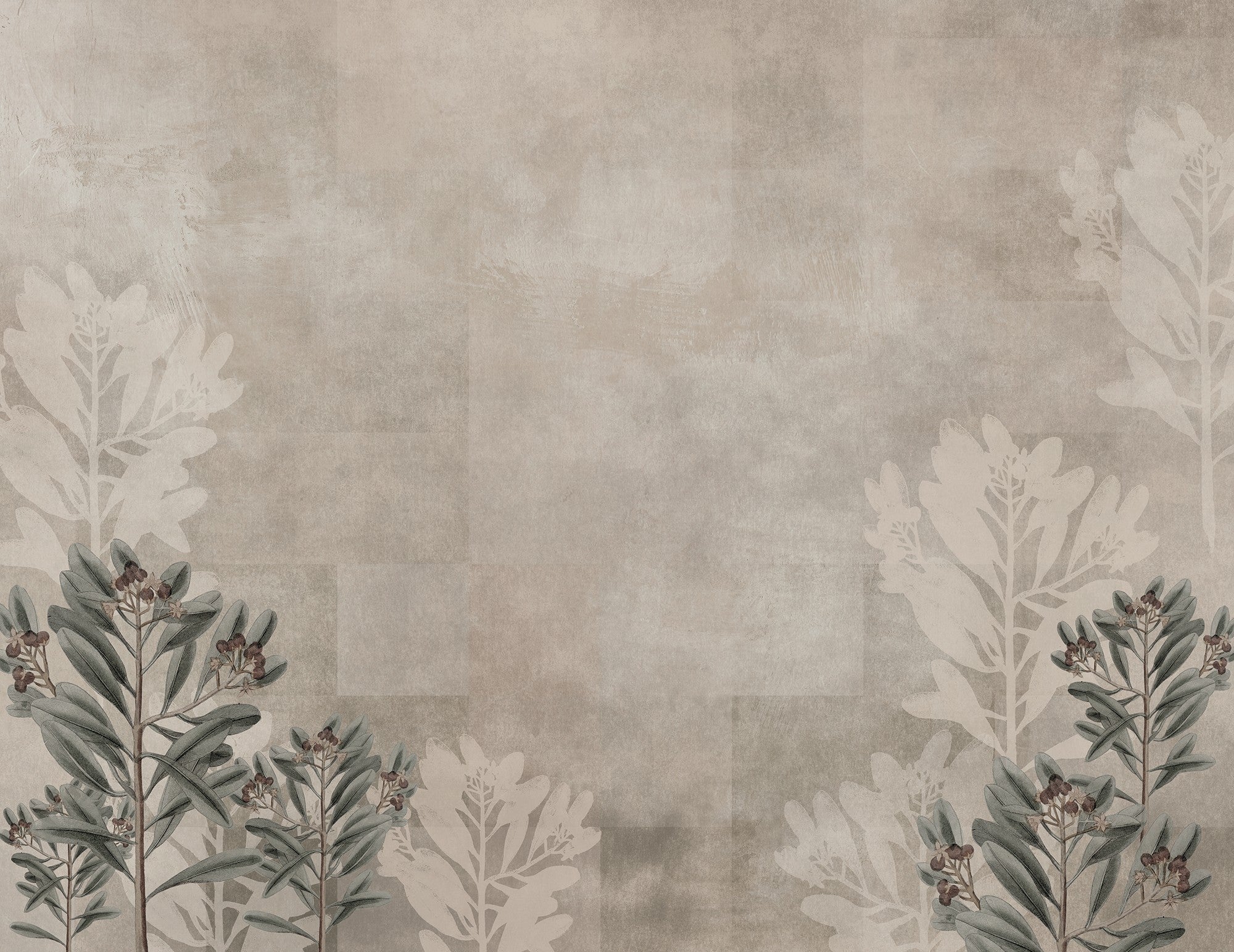 M3032-3 Ficus (M 3032-3) Pentimento Mural by Tres Tintas