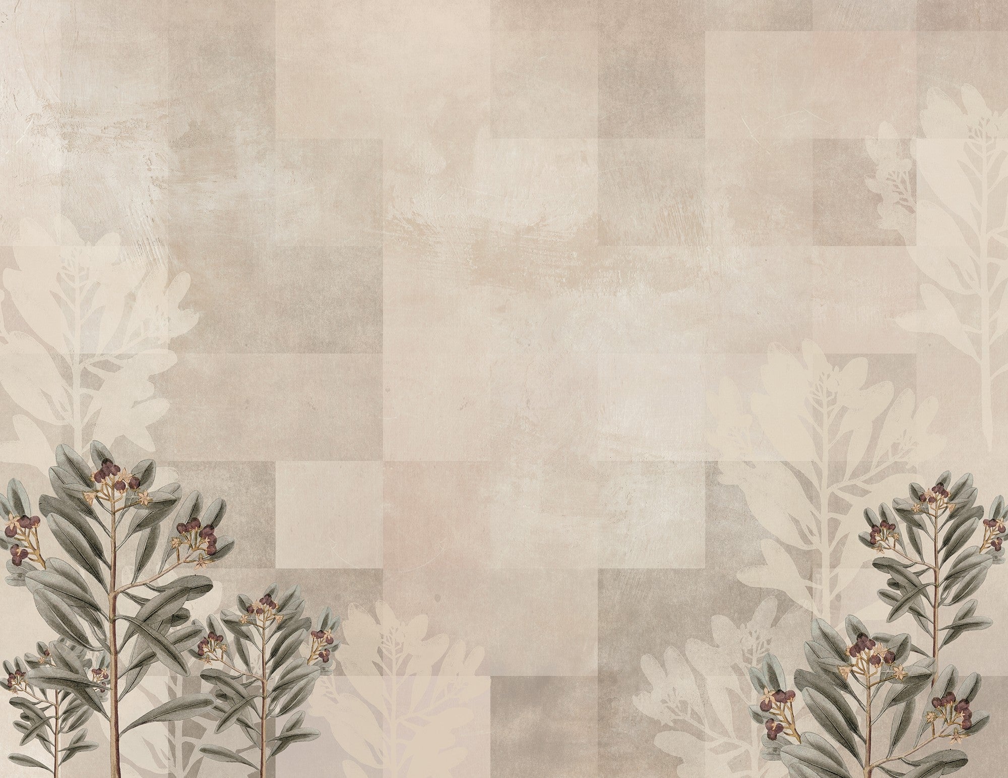 M3032-4 Ficus (M 3032-4) Pentimento Mural by Tres Tintas