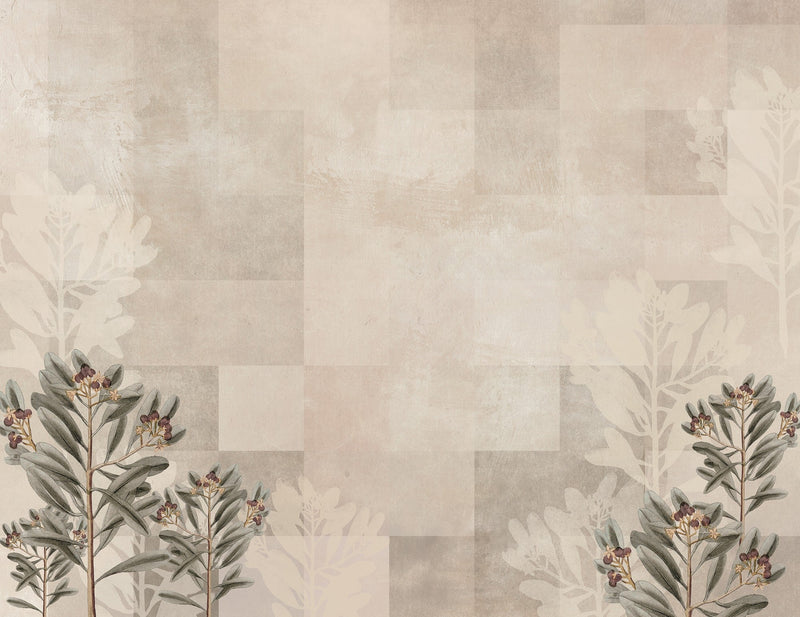 M3032-4 Ficus (M3032-4) Pentimento Mural by Tres Tintas