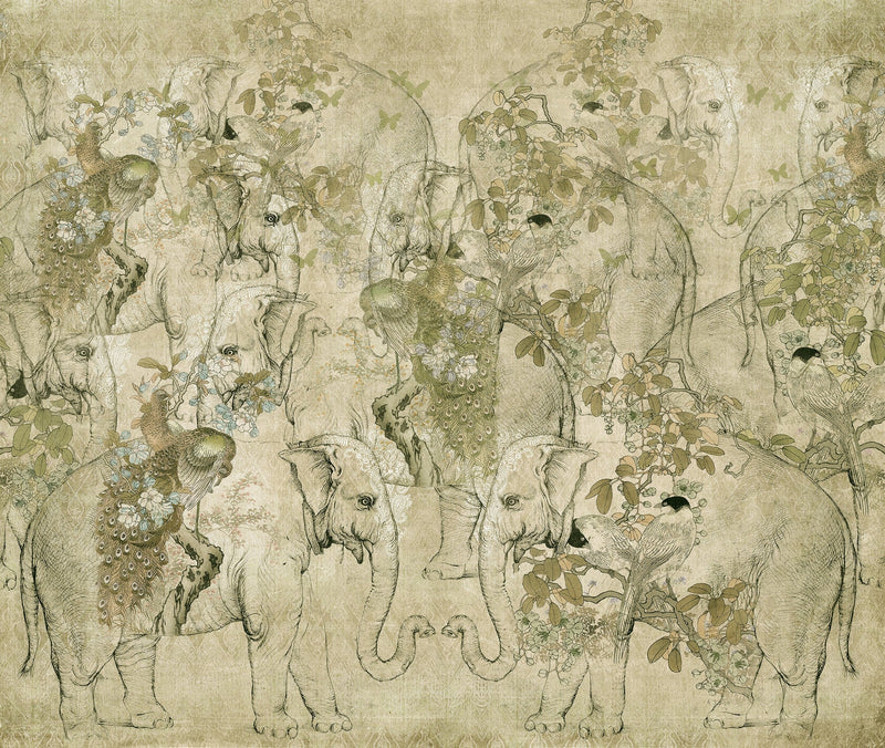 M3036-2 Cochin (M3036-2) Pentimento Mural by Tres Tintas