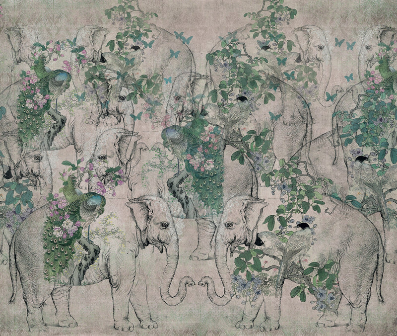 M3036-3 Cochin (M3036-3) Pentimento Mural by Tres Tintas
