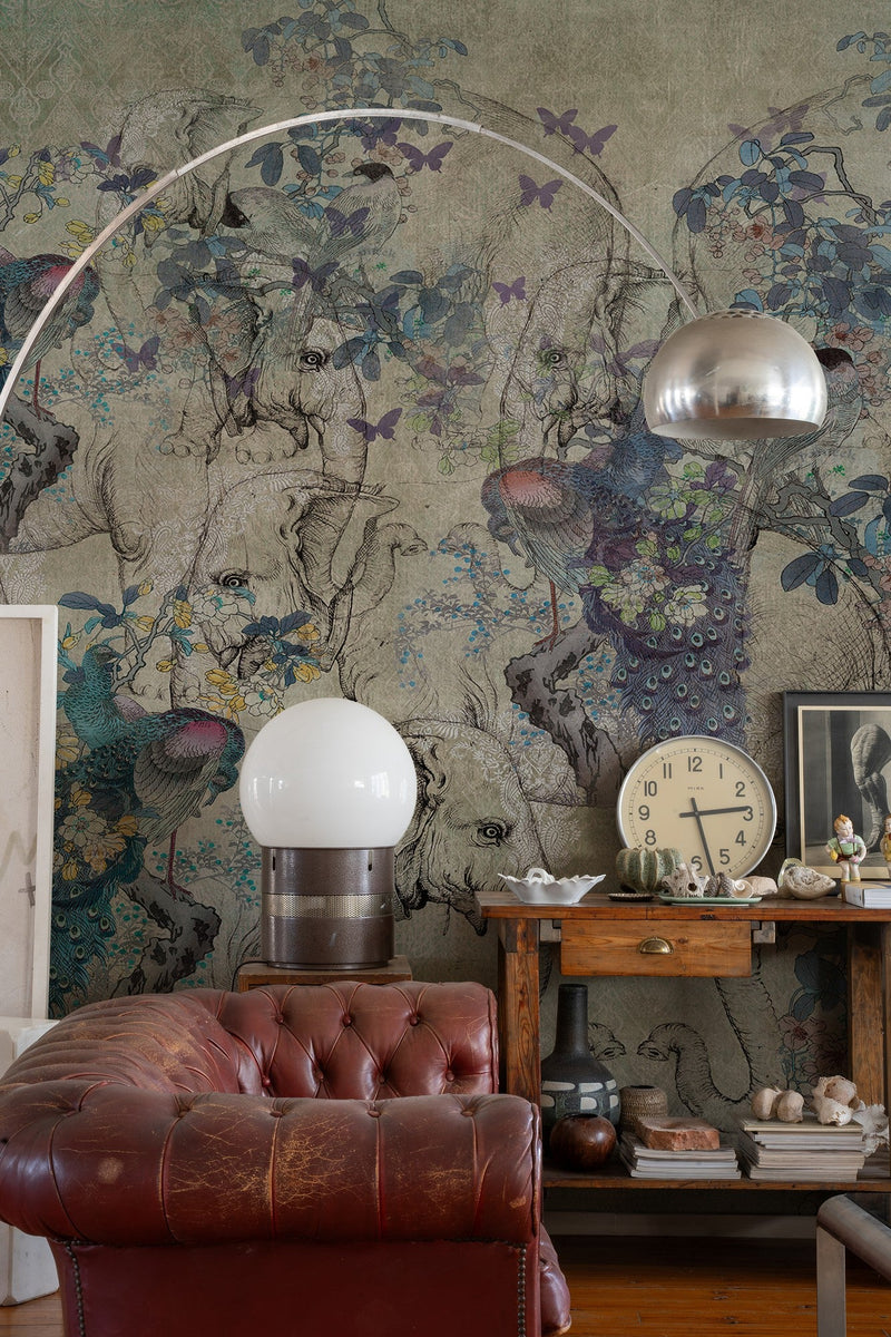 M3036-5 Cochin (M3036-5) Pentimento Mural by Tres Tintas
